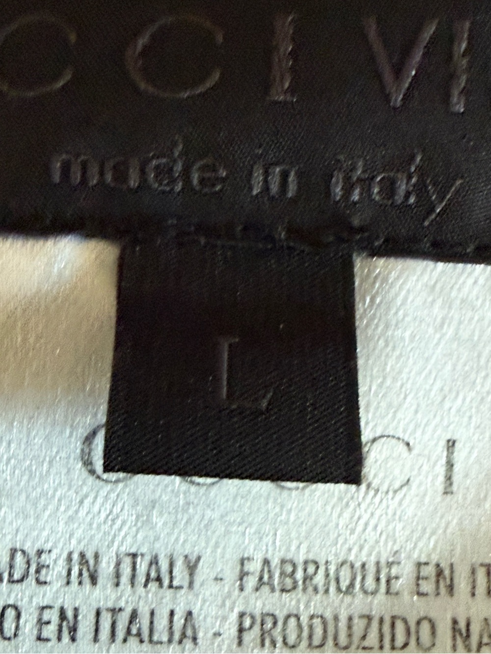 Gucci Viago Black Ankle Zip Leggings made in Italy Gucci web at waistband Large - Picture 10 of 10